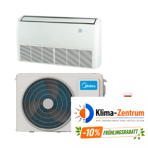 Midea Boden-/Deckengerät Klimaanlage 10,5 kW 36000 BTU - Dreiphasig