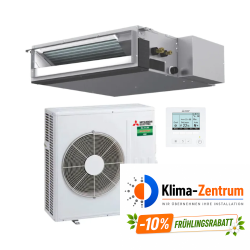 Kanal-Klimaanlage Mitsubishi Electric MSEZ-60VA 6,1 kW 21000 BTU