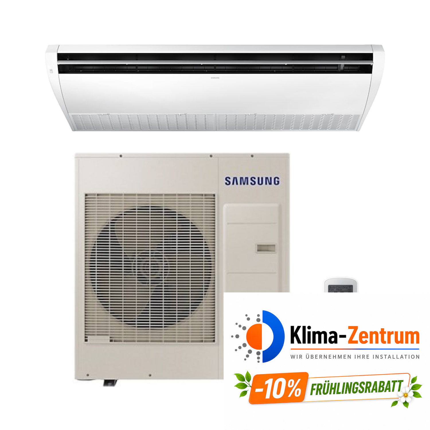 Samsung Deckenklimaanlage 10 kW 34000 BTU