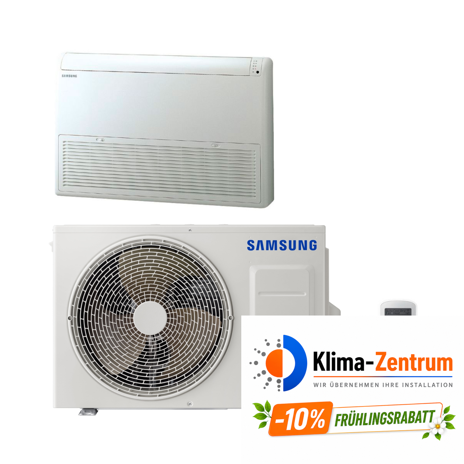 Samsung Boden-/Deckeneinbau-Klimaanlage 5,2 kW 18000 BTU