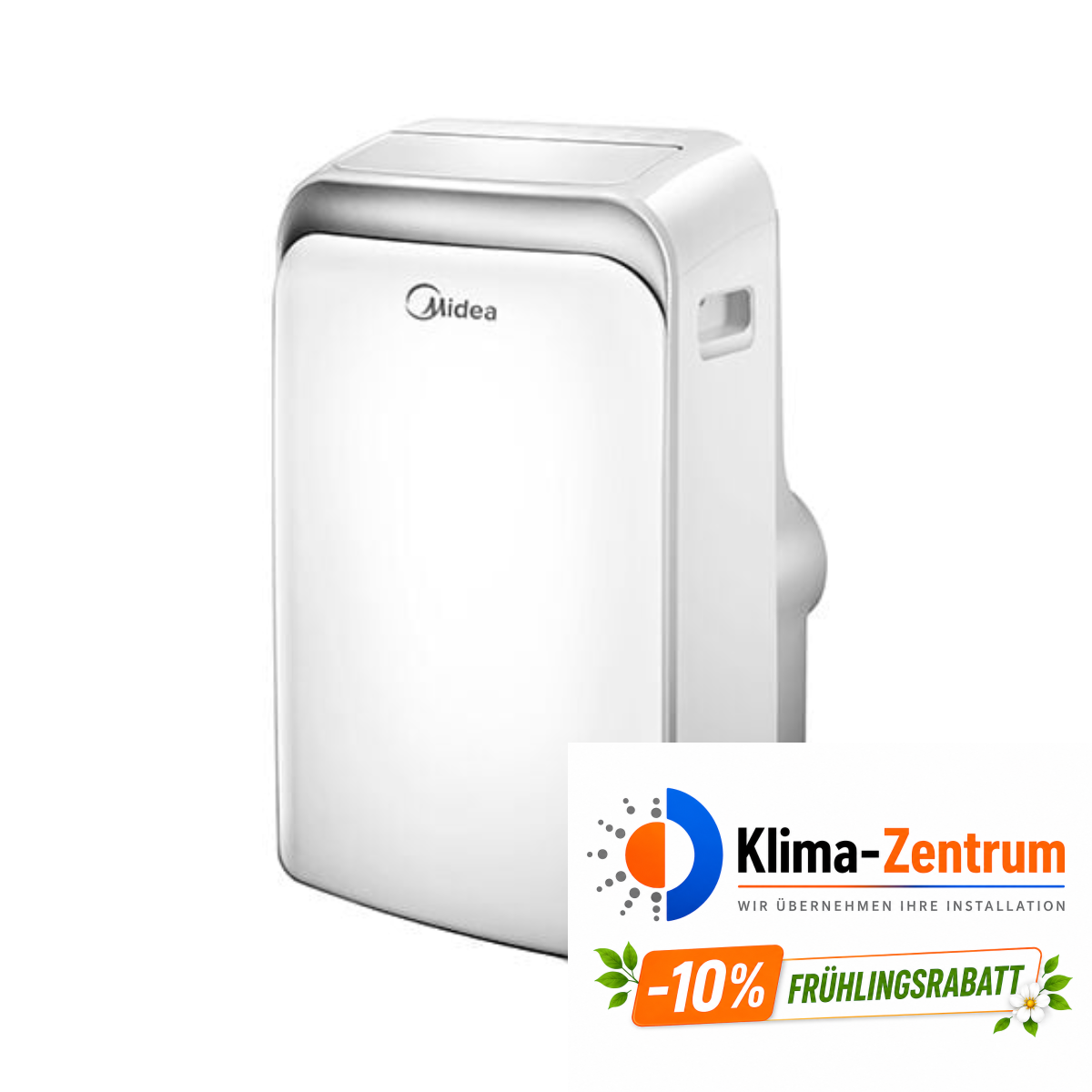 Tragbare Klimaanlage Kalt/Warm R290 Midea PD 3,5 kW