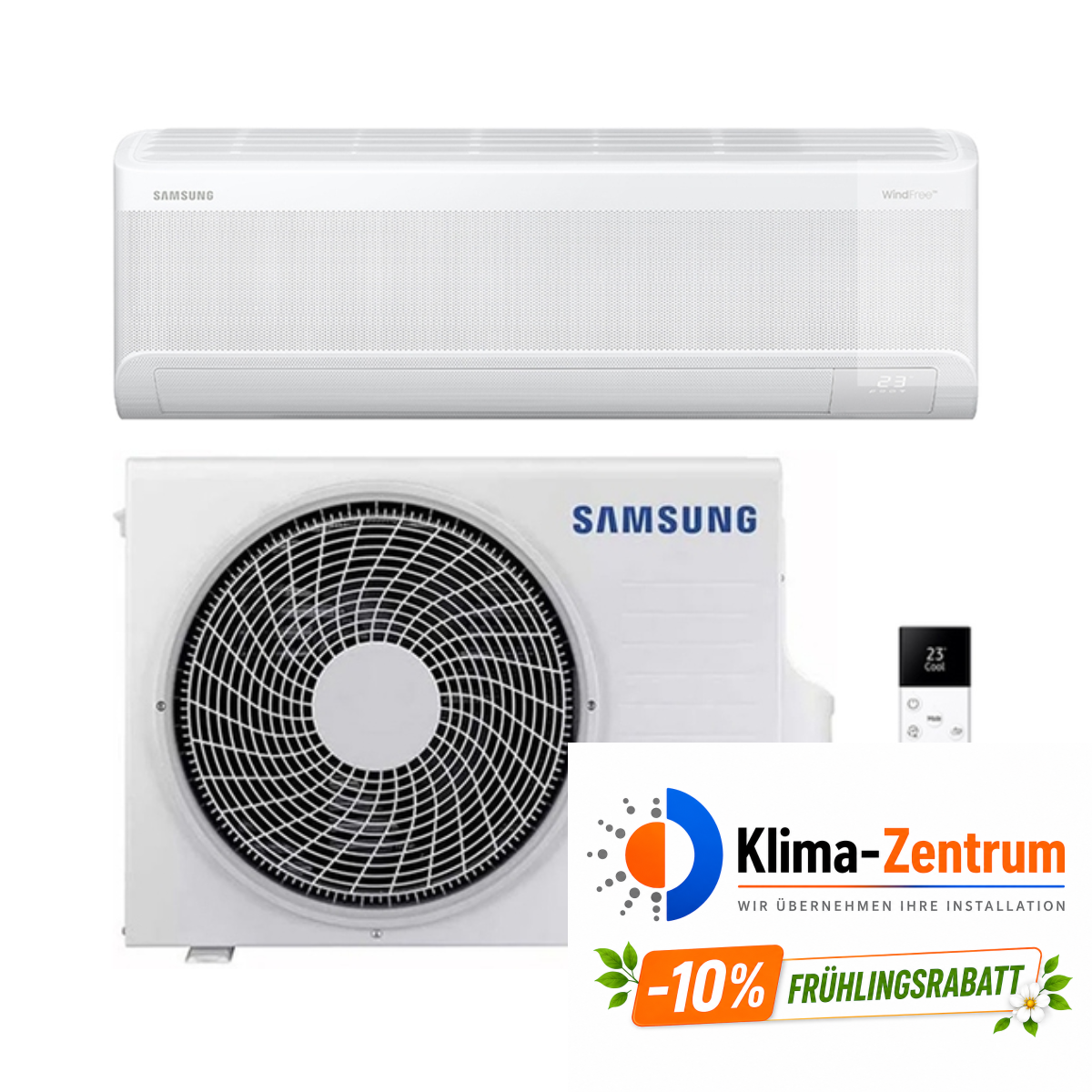 Samsung WindFree Avant S2 Klimaanlage mit WLAN 4,3 kW 15000 BTU