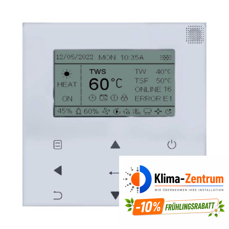 Wärmepumpe Midea M-Thermal Mars Large R290 Monoblock 70 kW MHS-SVC70-RN7L-B - Heizen und Kühlen