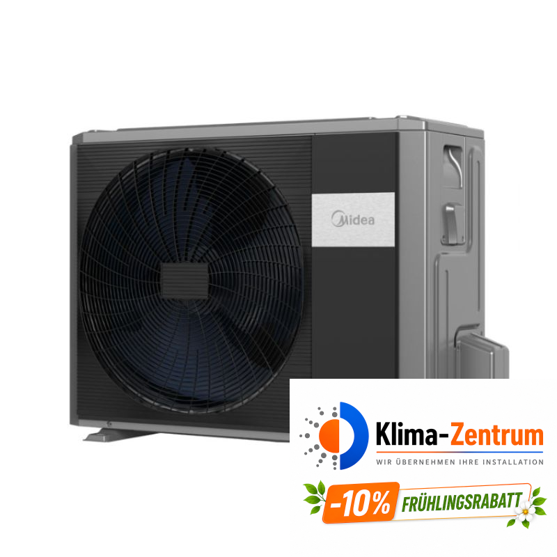 Wärmepumpe Midea M-Thermal 16 kW HB-A160/CDS90GN8-B2 + MHA-V16W/D2RN8-B2 - Heizen und -Kühlen