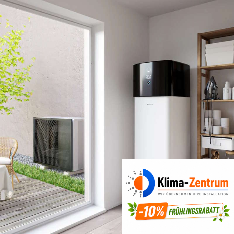Wärmepumpe Daikin Altherma 3 R MT ECH2O 12kW ELSX12P50E + ERRA12EW1 - Heizen und Kühlen