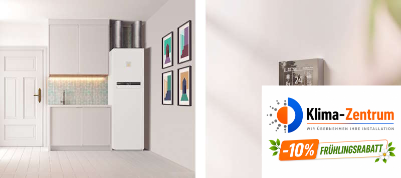 Wärmepumpe Panasonic Aquarea K High Performance 5kW WH-SDC0309K3E5 + WH-UDZ05KE5 - Zweizonen-Heizen und -Kühlen