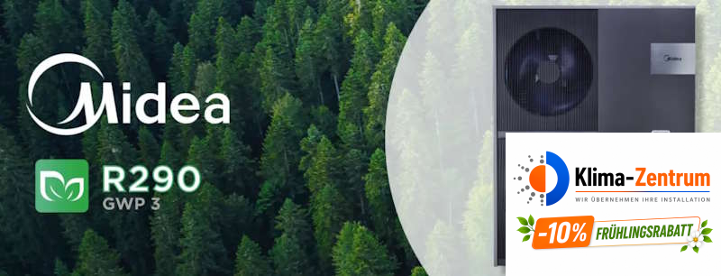 Wärmepumpe Midea M-Thermal Mars R290 Monoblock 26 kW MHC-V26WD2RN7 - Heizen und Kühlen