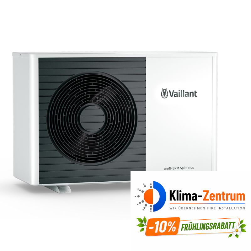 Wärmepumpe Vaillant aroTHERM uniTOWER Split Plus VWL 35/8.2 5kW – Zweizonen-Heizung und -Kühlung