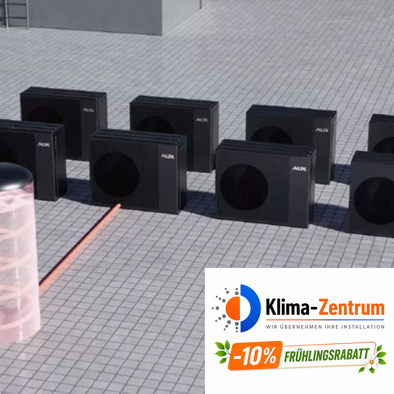 Wärmepumpe AUX AI Therma R290 Monoblock 10 kW ACHP-H10/5R2HA-M - Zwei-Zonen-Heizen und Kühlen