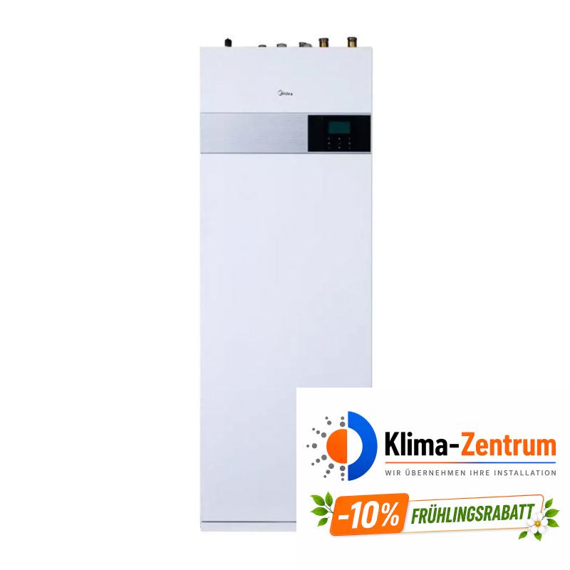 Wärmepumpe Midea M-Thermal 10 kW HBT-A100/240CD30GN8-B2 + MHA-V10W/D2N8-B2 - Heizen und -Kühlen