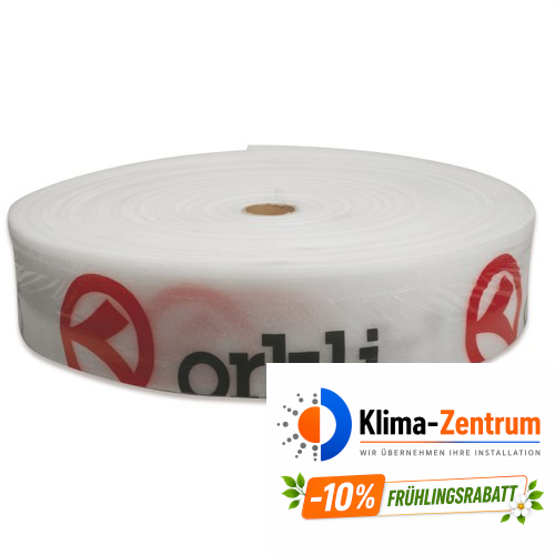 Randdämmstreifen 130mm mit Schürze für Fußbodenheizung