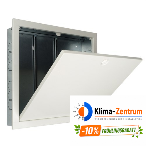 Stahlschrank für Kollektoren, verzinkt, 840x510x90 mm
